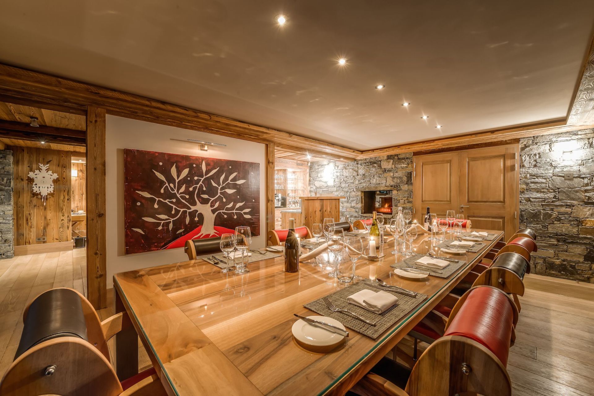 luxury chalet 7 Rooms for seasonal rent on MERIBEL LES ALLUES (73550)