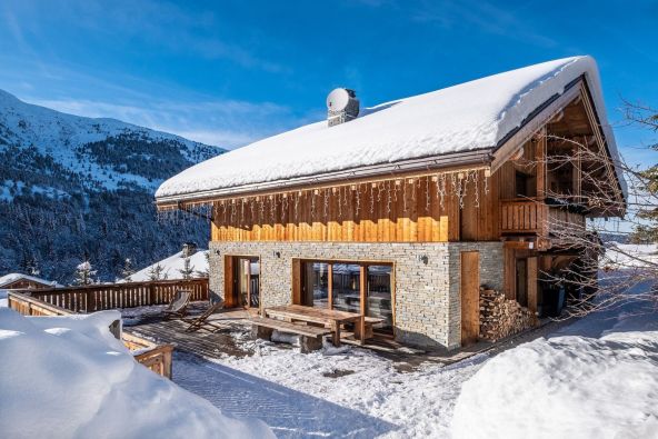Location saisonnière Chalet de luxe Méribel Les Allues 10 Pièces 350 m²