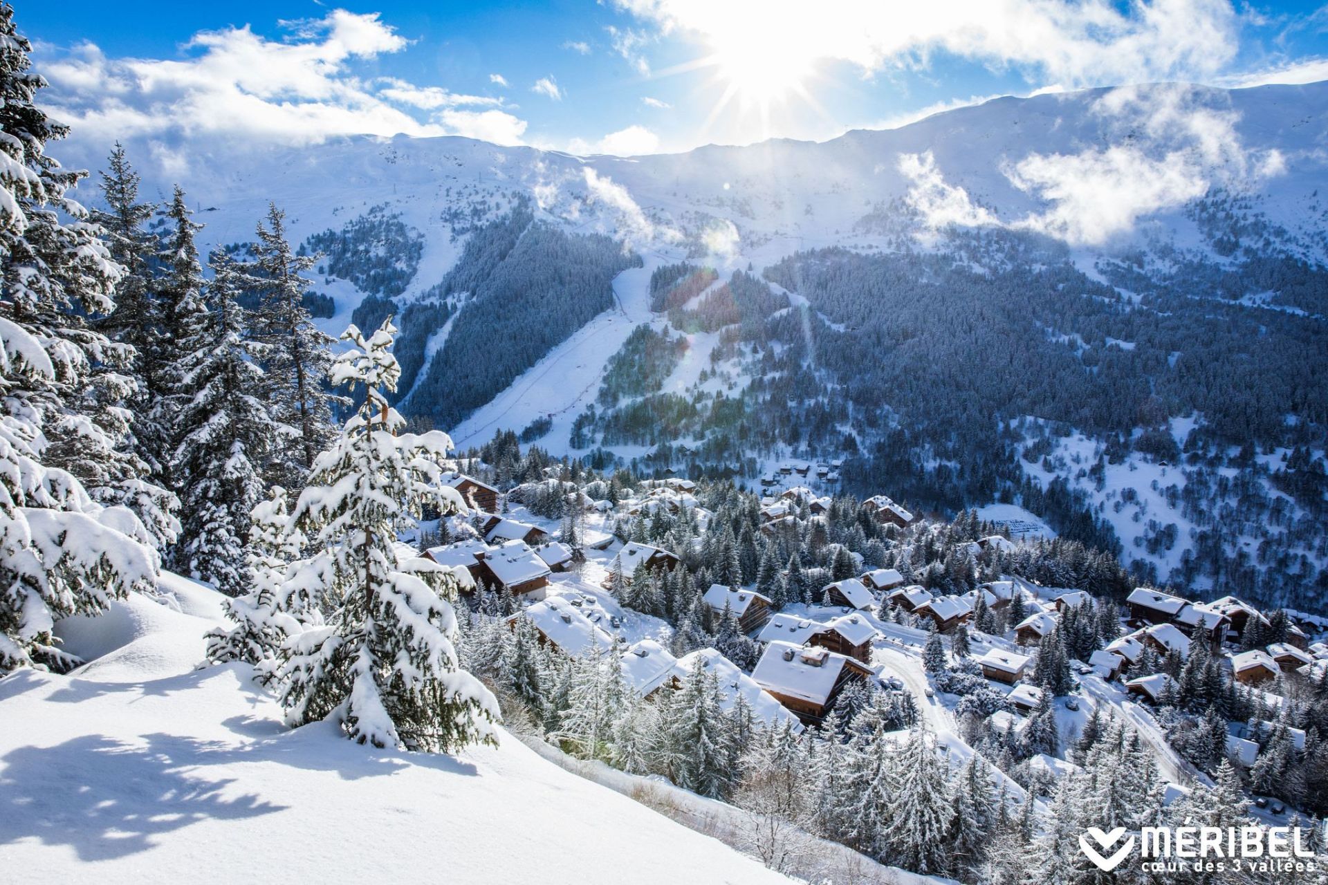 chalet de luxe 3 Pièces en location saisonnière sur MERIBEL LES ALLUES (73550)