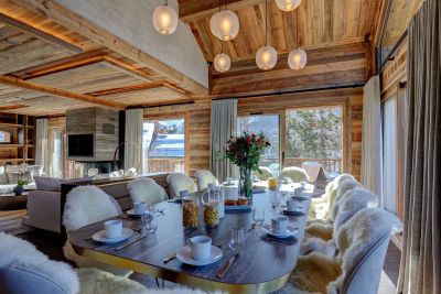 Location saisonnière Chalet de luxe Méribel Les Allues 8 Pièces 330 m²