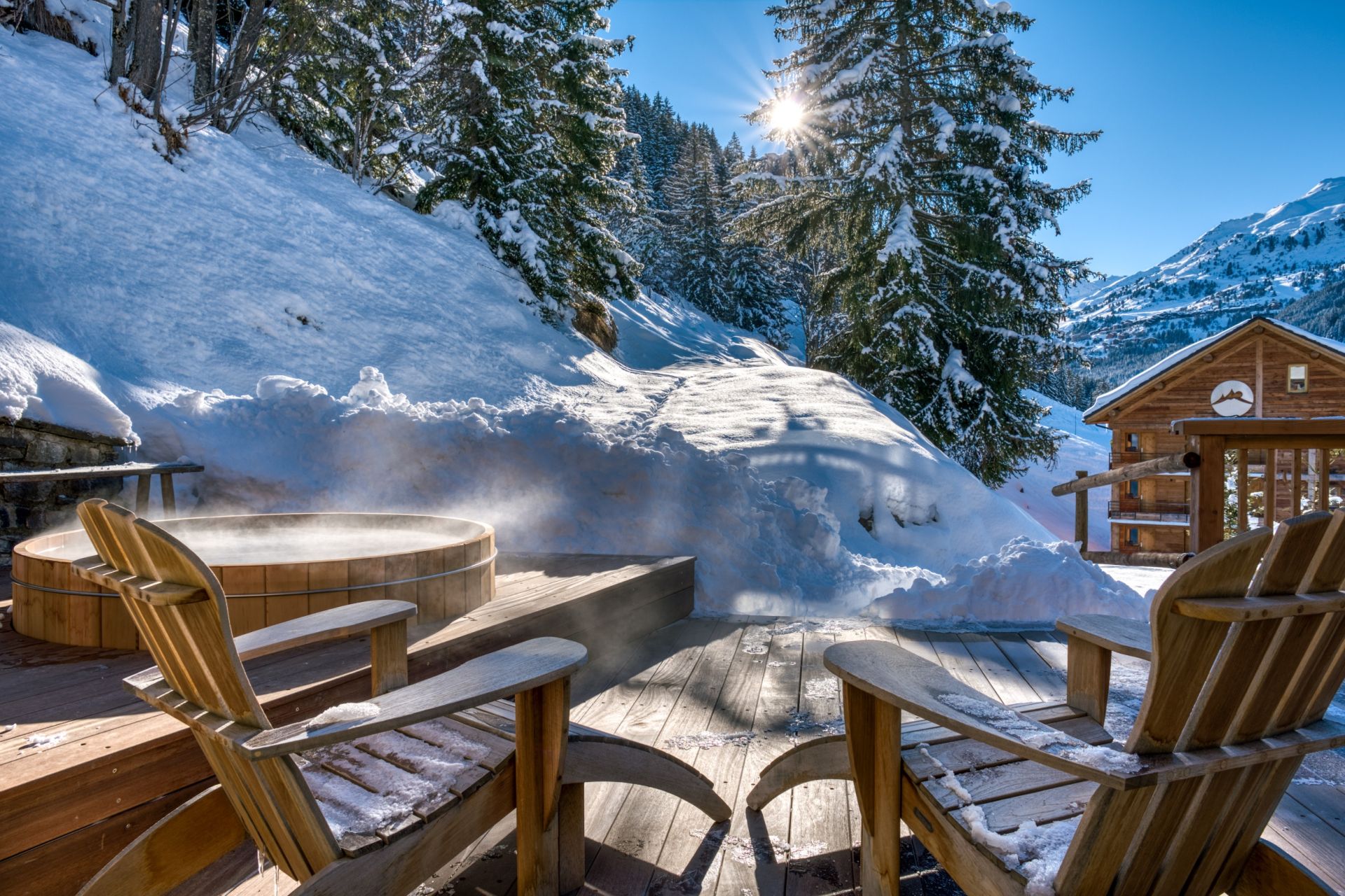 chalet de luxe 9 Pièces en location saisonnière sur MERIBEL LES ALLUES (73550)