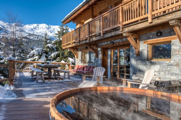 Location saisonnière Chalet de luxe Méribel Les Allues 9&nbsp;Pièces 280&nbsp;m²