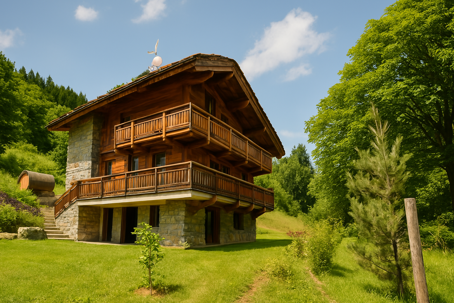 chalet de luxe 10 Pièces en location saisonnière sur MERIBEL LES ALLUES (73550)