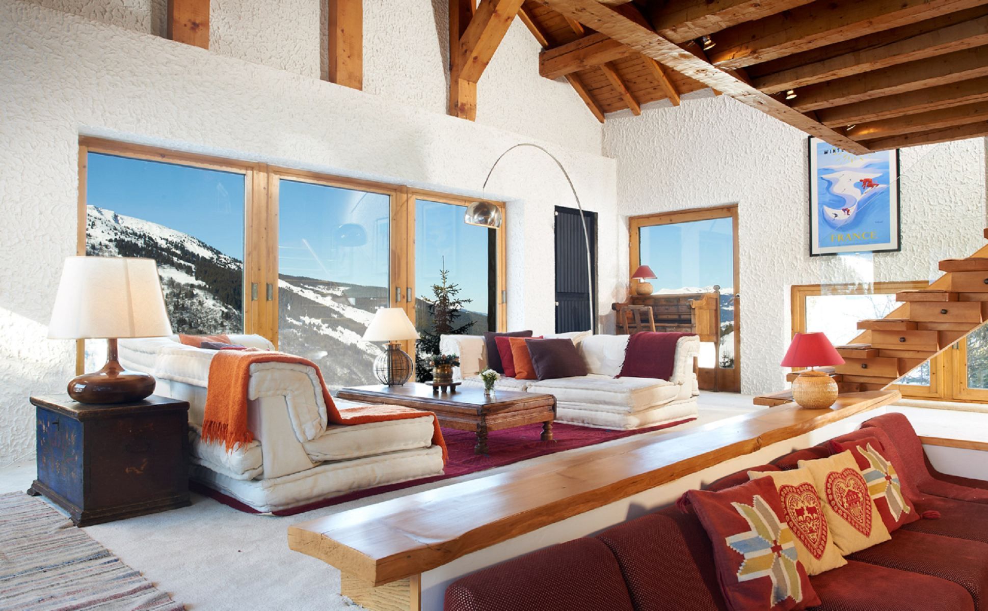 luxury chalet 7 rooms for seasonal rent on MERIBEL LES ALLUES (73550) Rental Luxury chalet Meribel Les Allues (73550) 179 m²