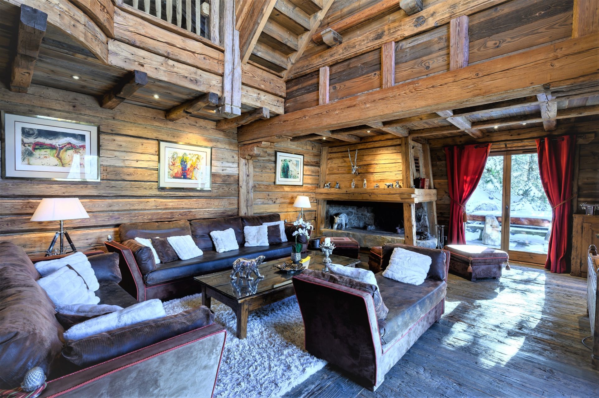 luxury chalet 6 Rooms for seasonal rent on MERIBEL LES ALLUES (73550)