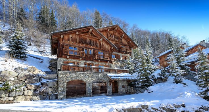 Location saisonnière Chalet de luxe Méribel Les Allues 6&nbsp;Pièces 390&nbsp;m²