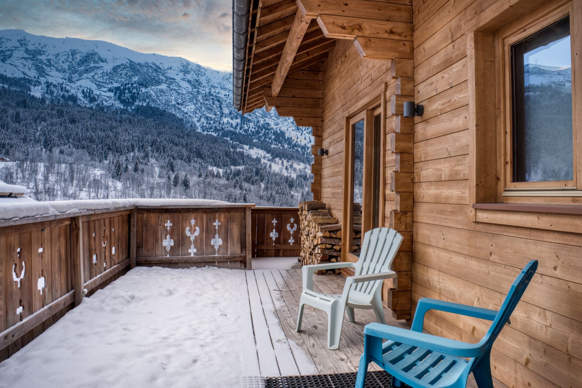 chalet de luxe 8 Pièces en location saisonnière sur MERIBEL LES ALLUES (73550)
