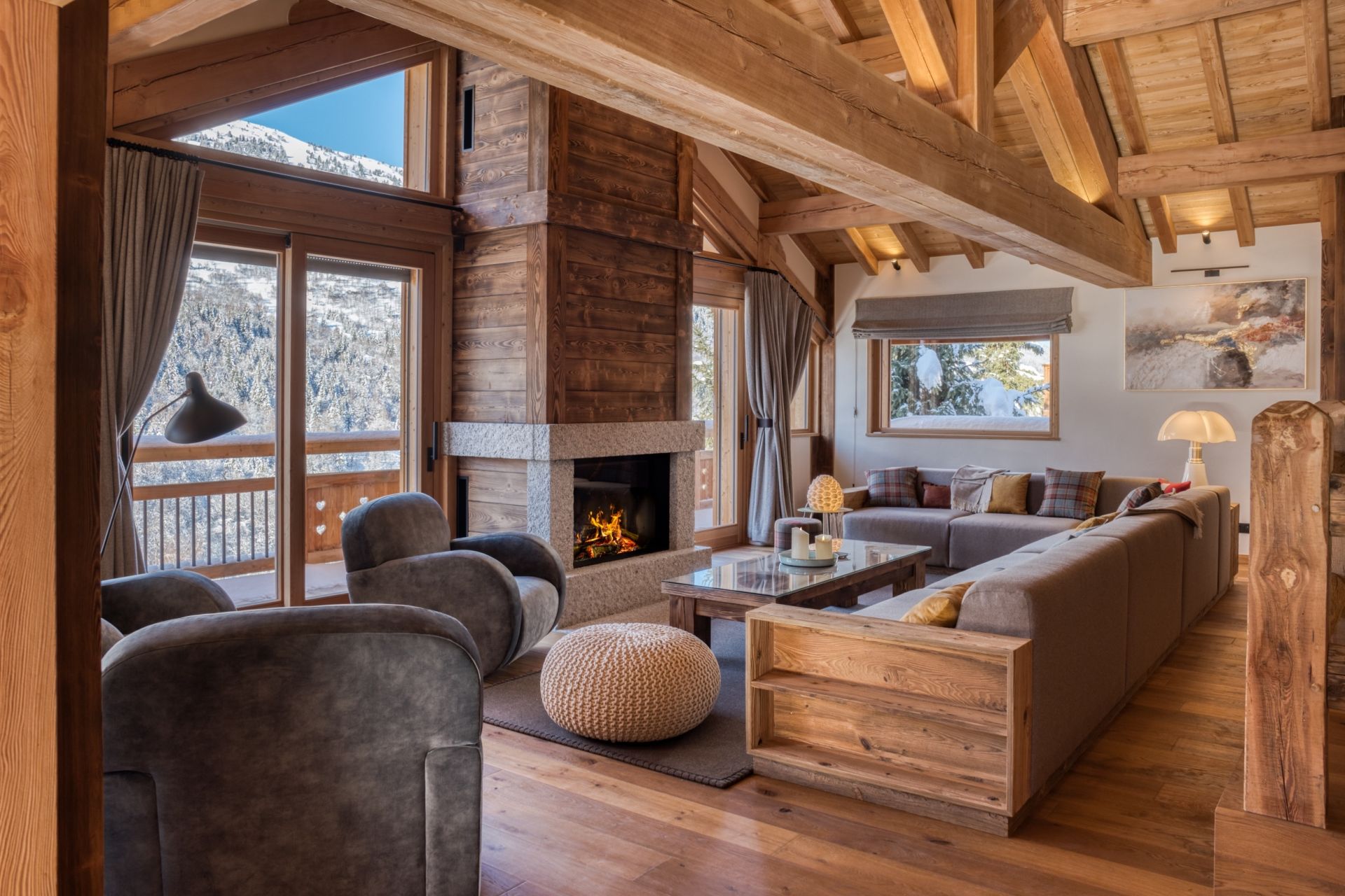 chalet de luxe 10 Pièces en location saisonnière sur MERIBEL LES ALLUES (73550)