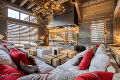 Location saisonnière Chalet de luxe Méribel Les Allues 11&nbsp;Pièces 500&nbsp;m²