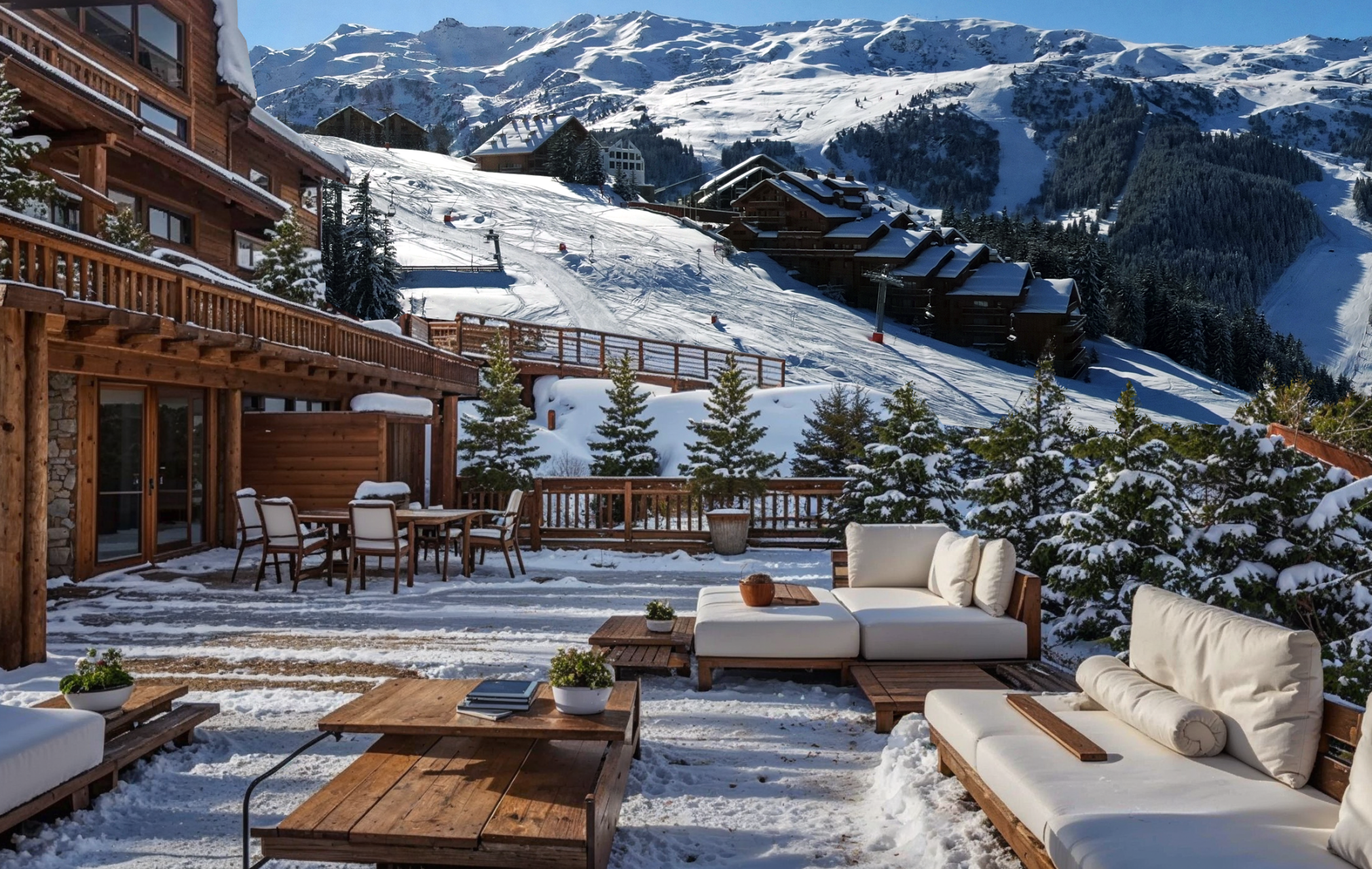 luxury apartment 7 Rooms for sale on MERIBEL LES ALLUES (73550)