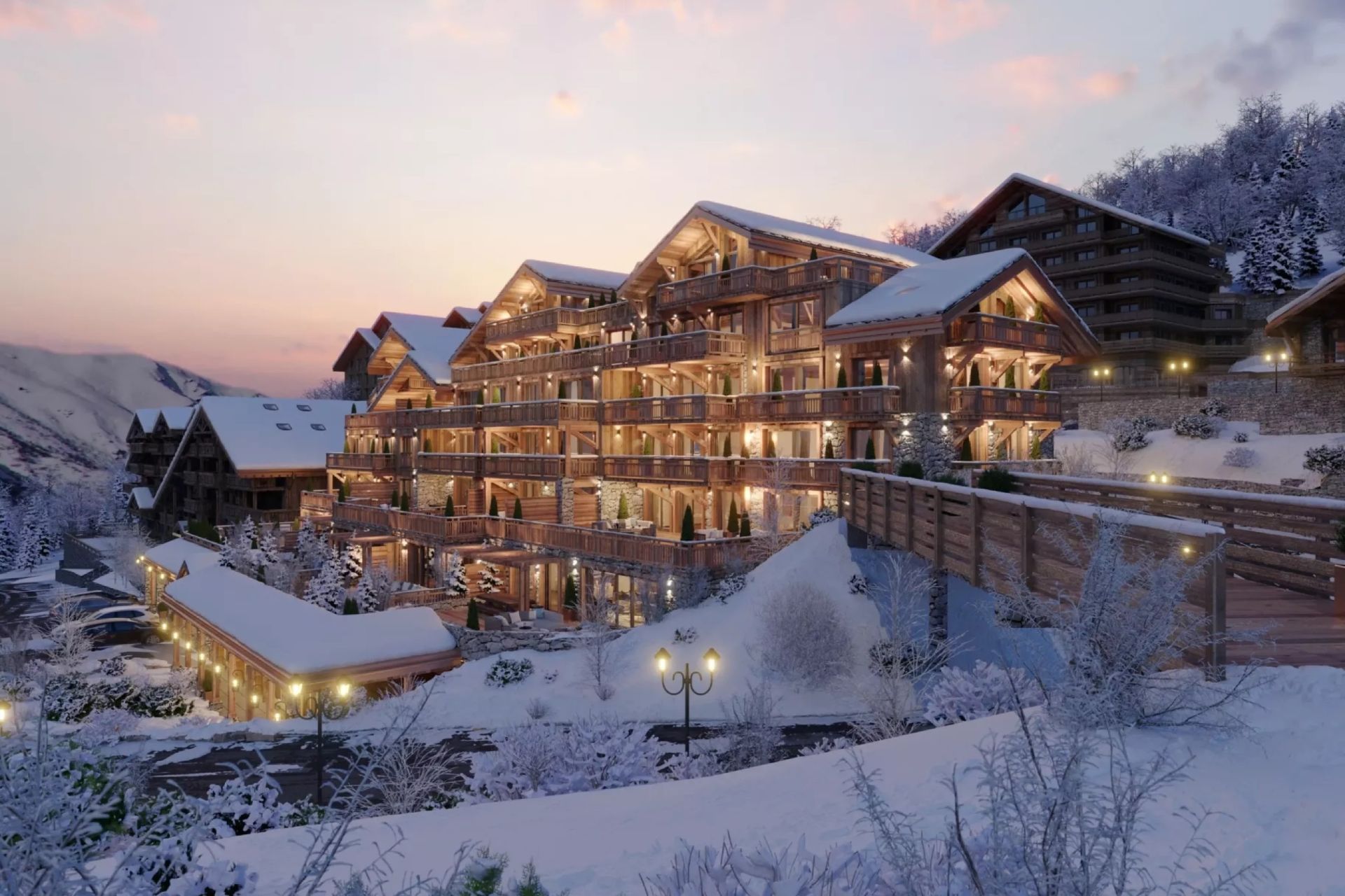 luxury apartment 8 Rooms for sale on MERIBEL LES ALLUES (73550)