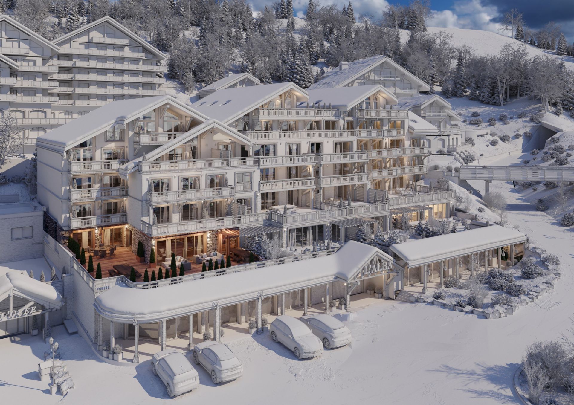 luxury apartment 8 Rooms for sale on MERIBEL LES ALLUES (73550)