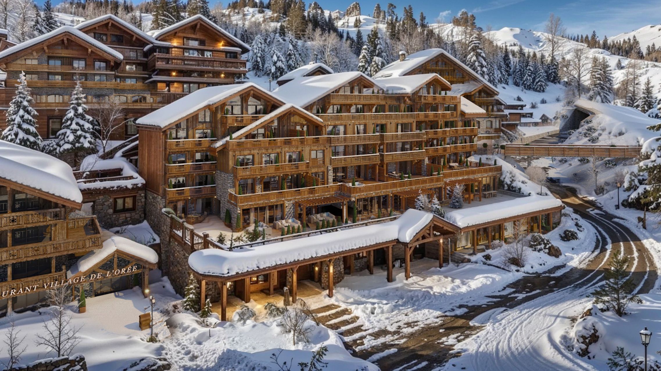 luxury apartment 8 Rooms for sale on MERIBEL LES ALLUES (73550)