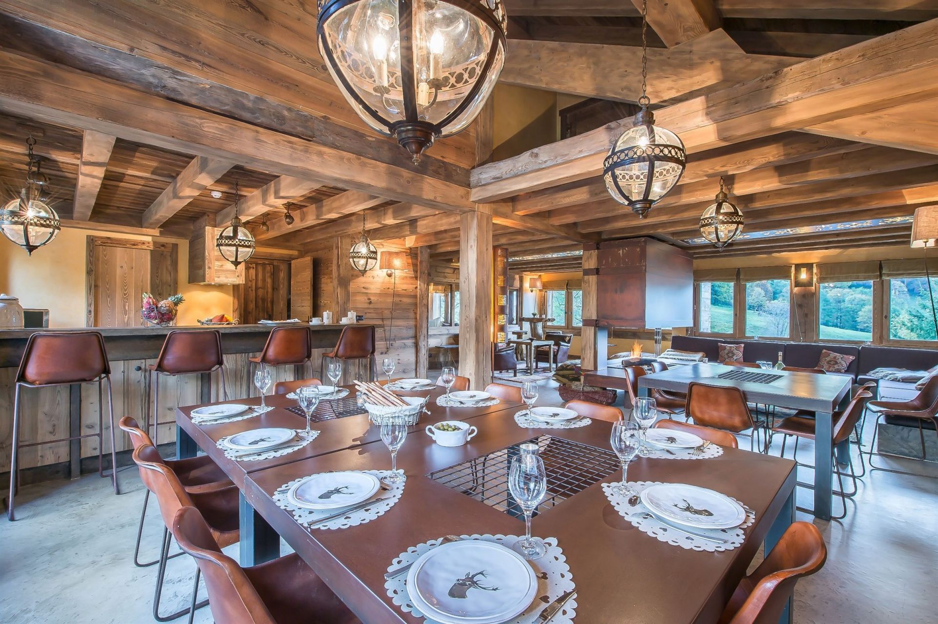 luxury chalet 7 Rooms for seasonal rent on MERIBEL LES ALLUES (73550)