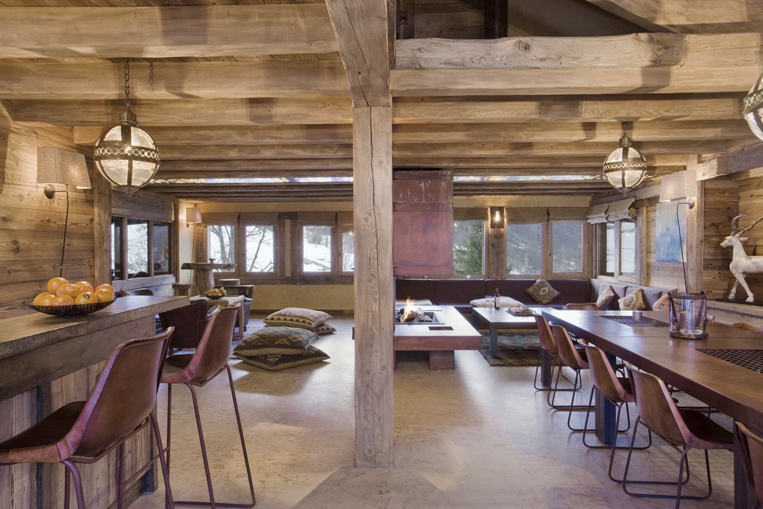 luxury chalet 7 Rooms for seasonal rent on MERIBEL LES ALLUES (73550)