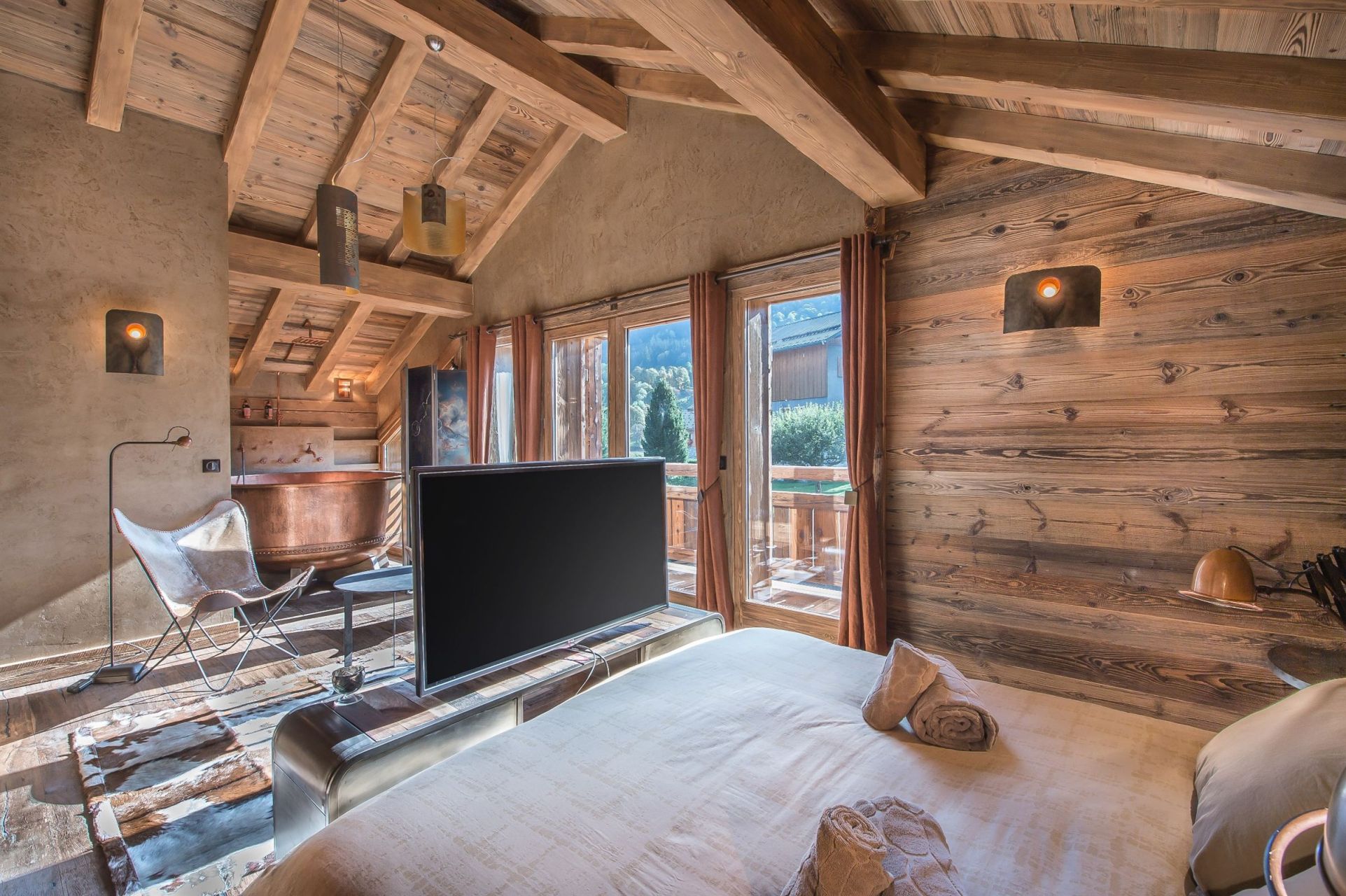luxury chalet 7 Rooms for seasonal rent on MERIBEL LES ALLUES (73550)