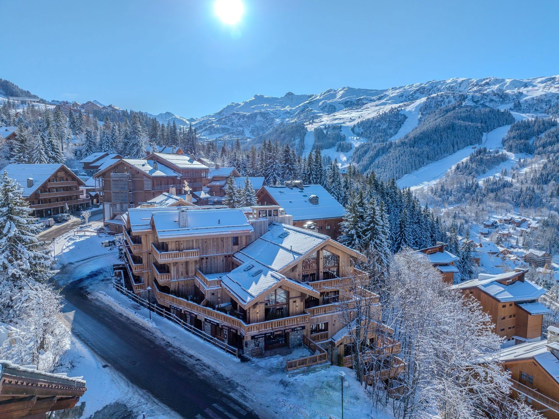 luxury apartment 5 Rooms for seasonal rent on MERIBEL LES ALLUES (73550)