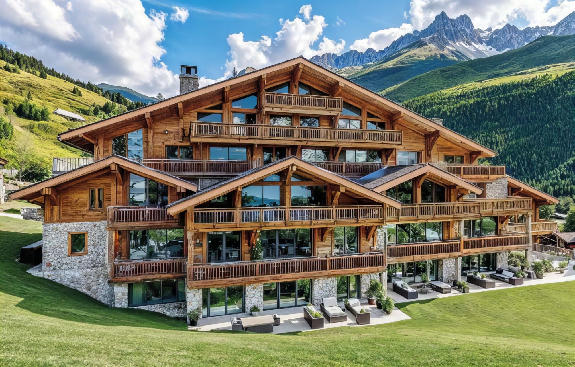 appartement de luxe 5 Pièces en vente sur MERIBEL LES ALLUES (73550)