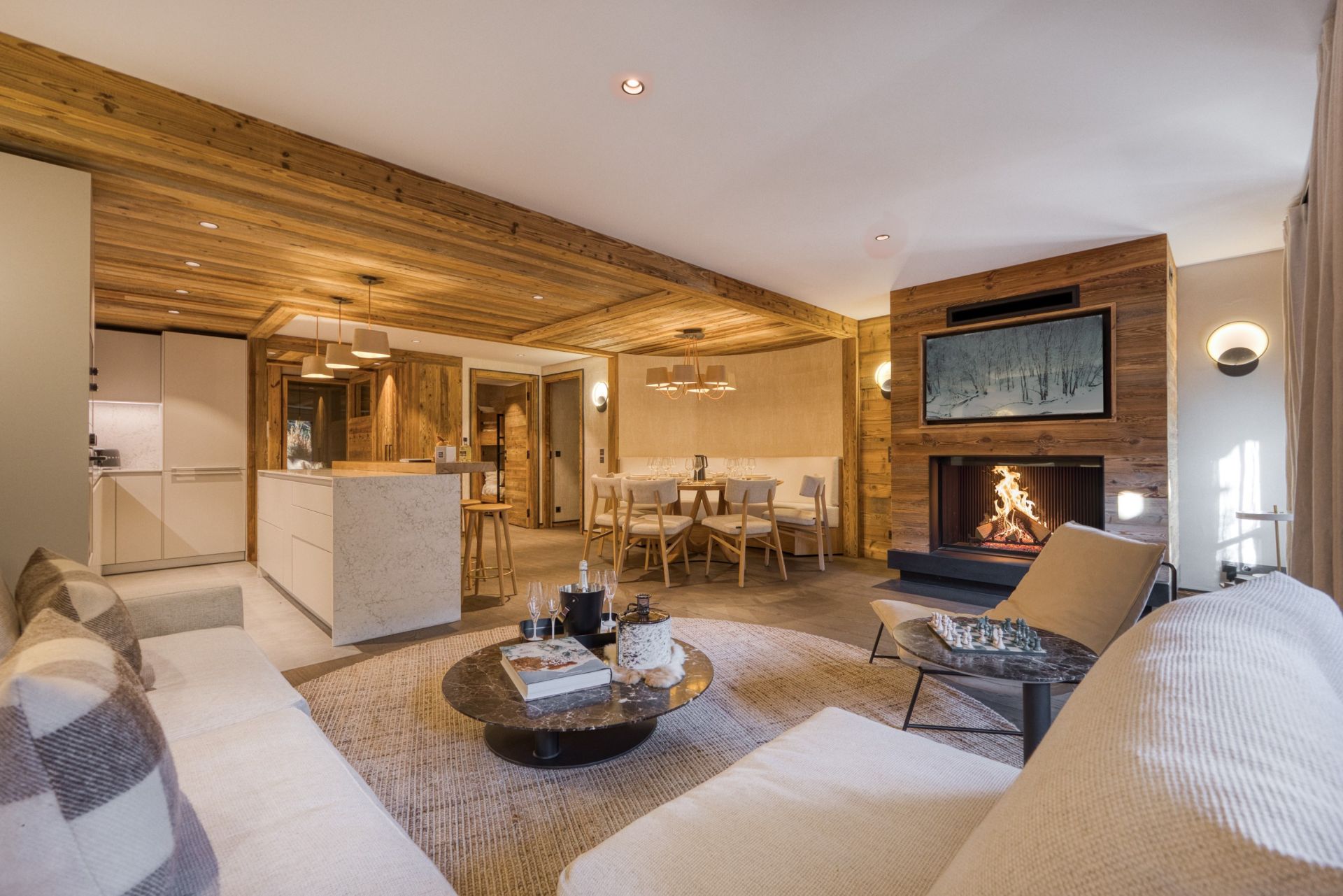 luxury apartment 5 Rooms for seasonal rent on MERIBEL LES ALLUES (73550)