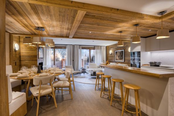 Location saisonnière Appartement de luxe Méribel Les Allues 5&nbsp;Pièces 118&nbsp;m²