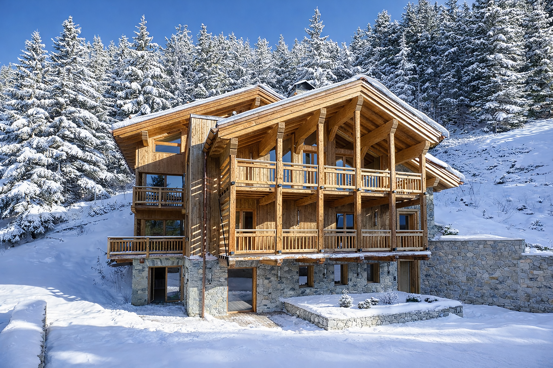 luxury chalet 6 Rooms for sale on MERIBEL LES ALLUES (73550)
