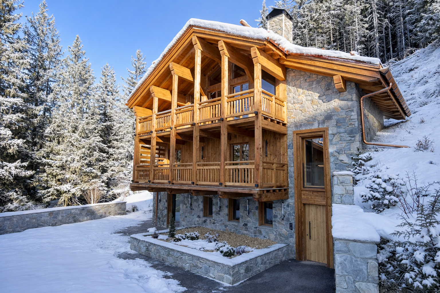 luxury chalet 6 Rooms for sale on MERIBEL LES ALLUES (73550)