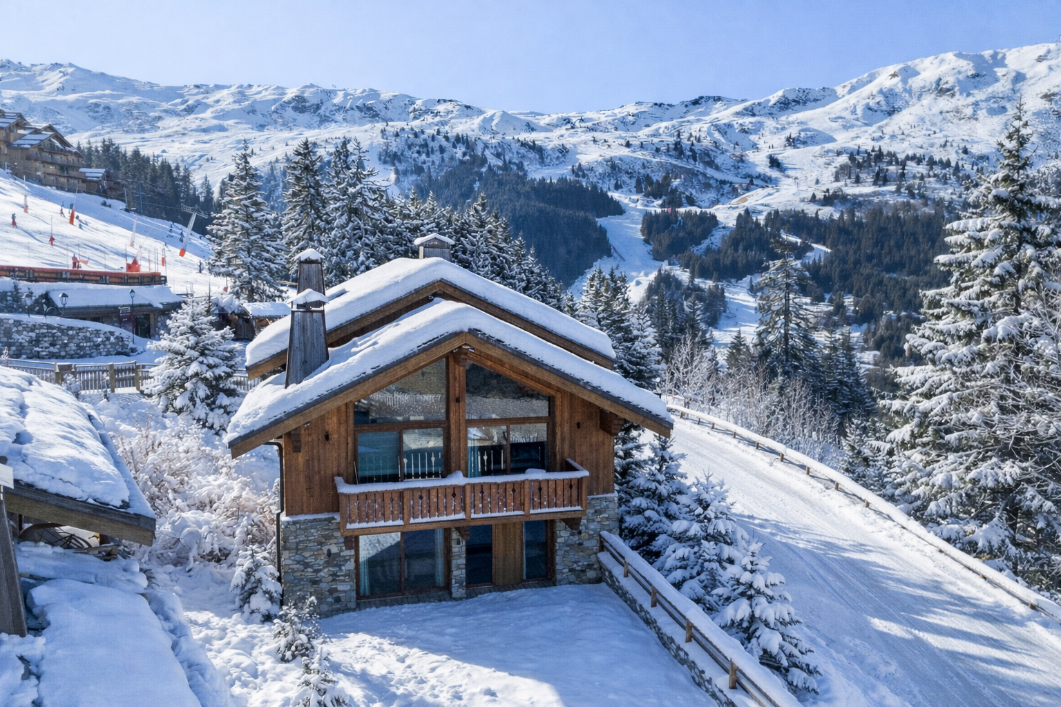 luxury chalet 10 Rooms for sale on MERIBEL LES ALLUES (73550)
