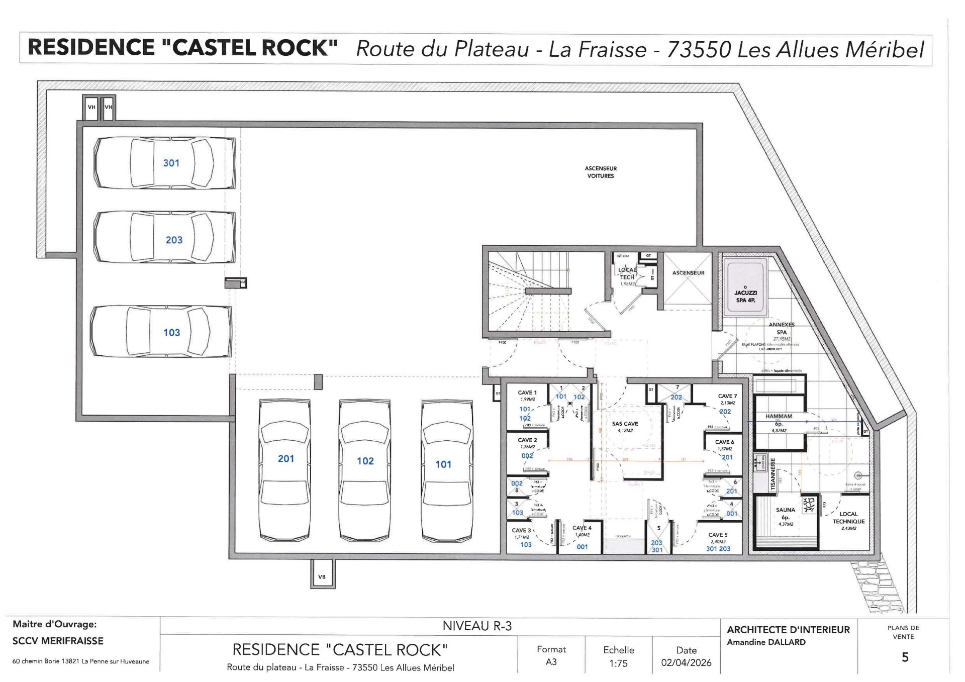 luxury apartment 6 Rooms for sale on MERIBEL LES ALLUES (73550)