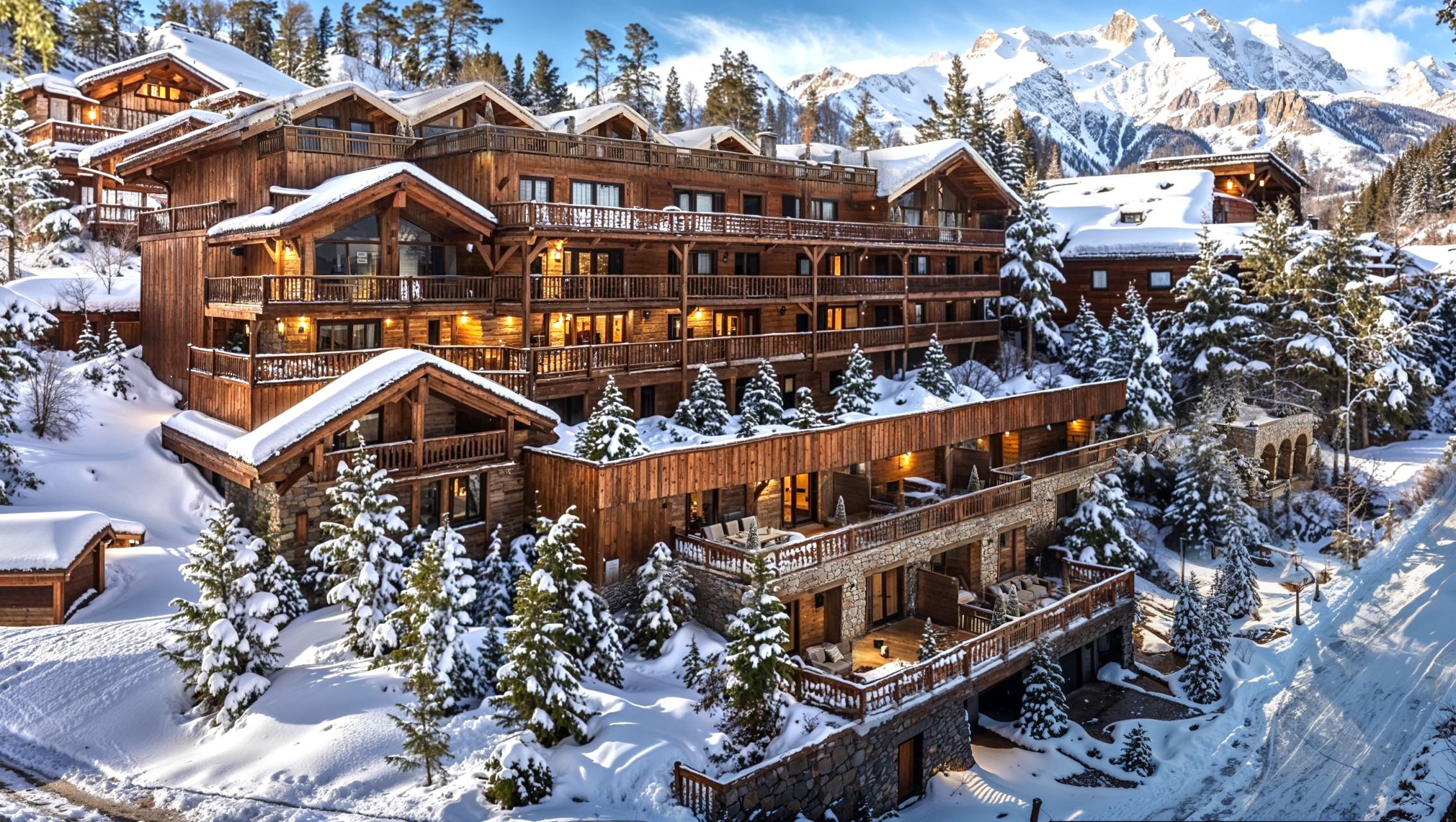 appartement de luxe 5 Pièces en vente sur MERIBEL LES ALLUES (73550)