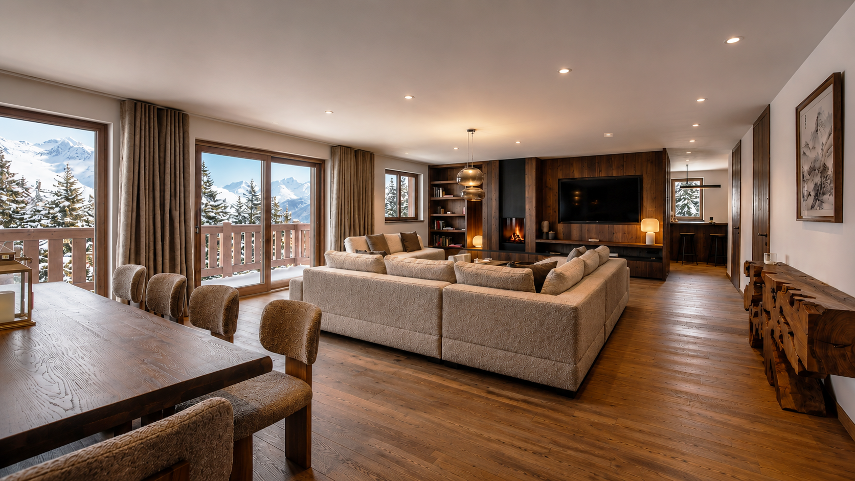 appartement de luxe 3 Pièces en vente sur MERIBEL LES ALLUES (73550)