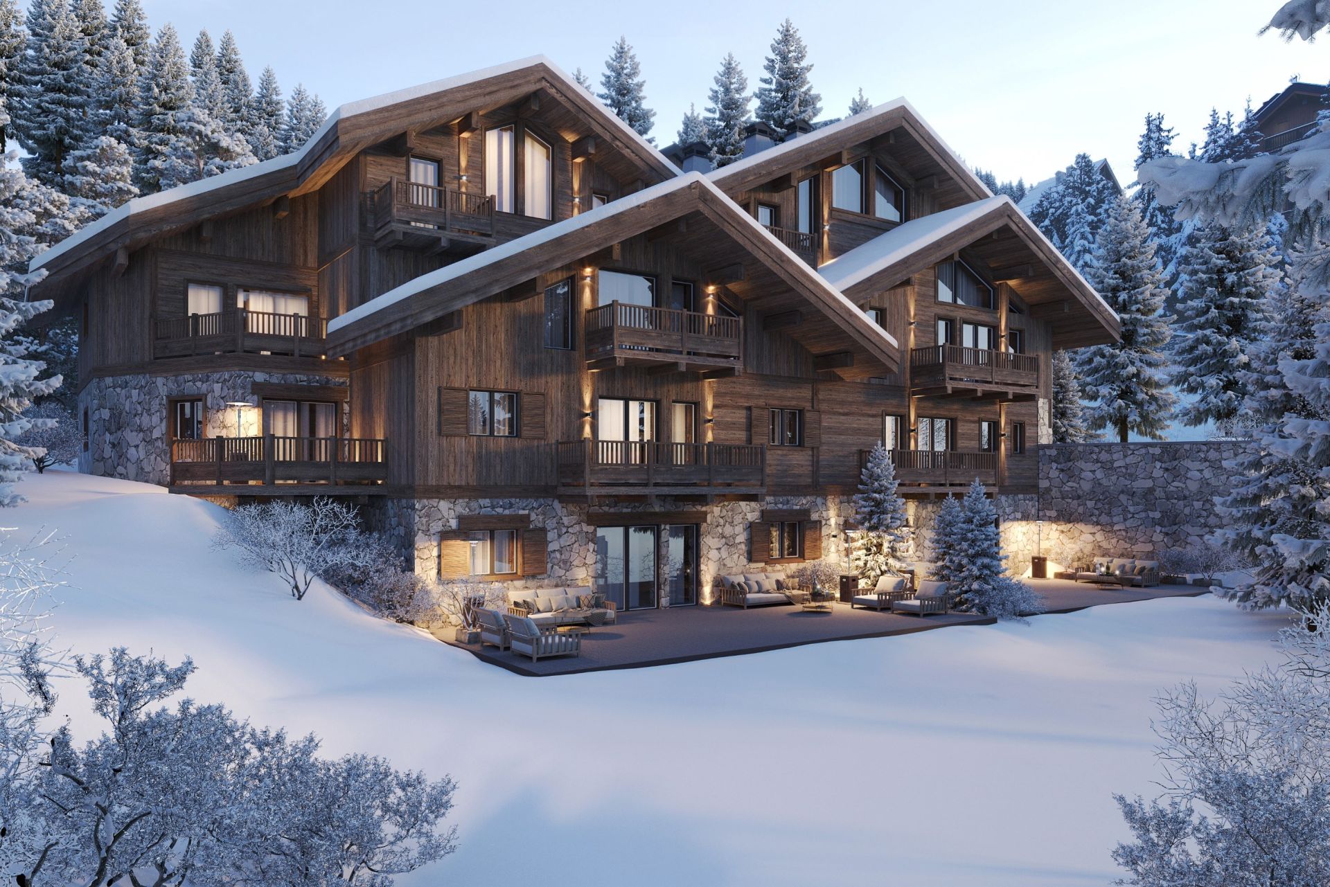 luxury apartment 3 Rooms for sale on MERIBEL LES ALLUES (73550)