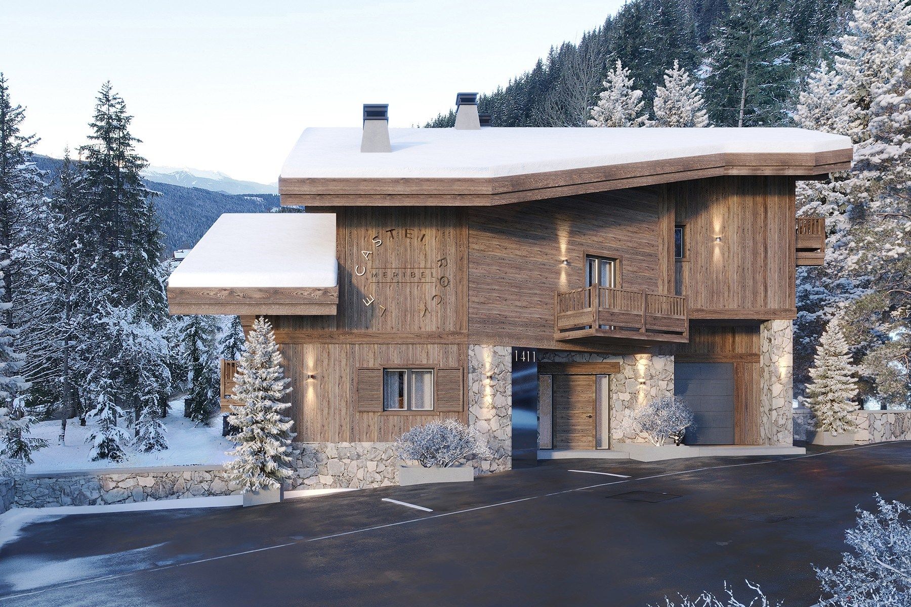 appartement de luxe 4 Pièces en vente sur MERIBEL LES ALLUES (73550)