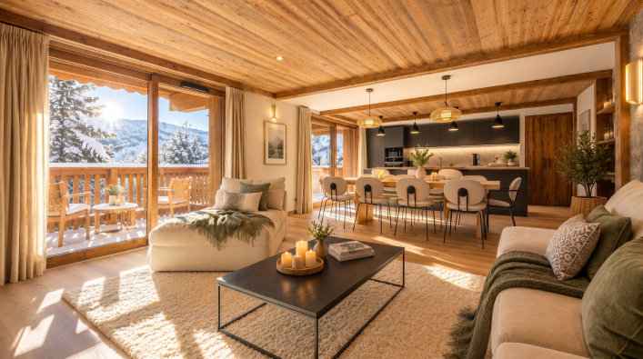 Vente Appartement de luxe Méribel Les Allues 5&nbsp;Pièces 133&nbsp;m²